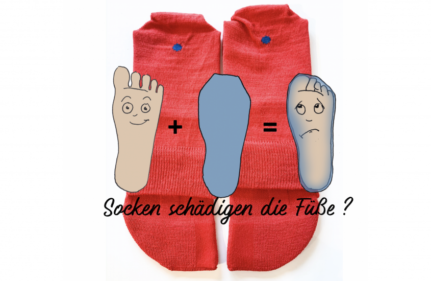 Socken schädigen die Füße?