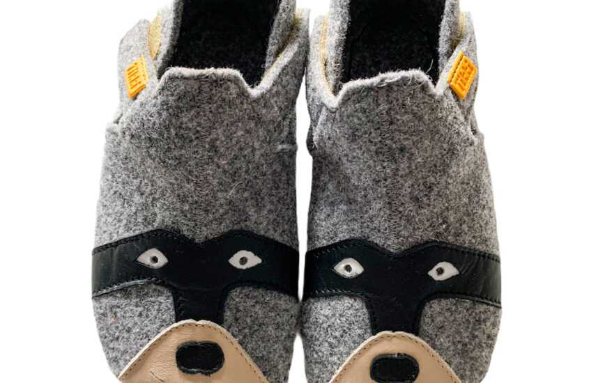 Tikki Shoes – Ziggy raccoon